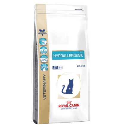 Royal Canin Hypoallergenic ветеринарная диета сухой корм для кошки 500 гр. 